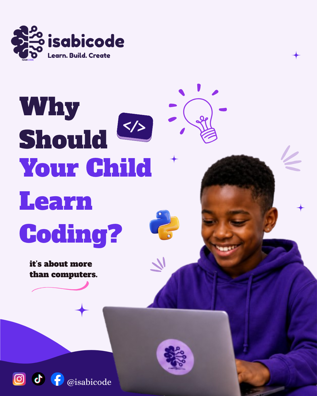 IsabiCode learners building with technology